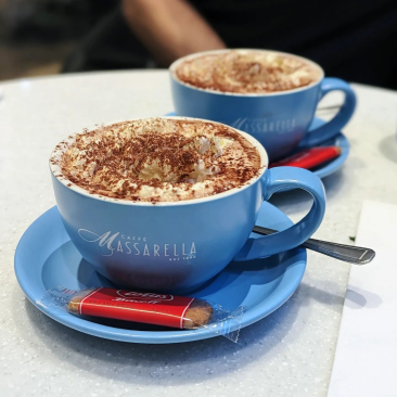 Caffe Massarella Blue Cups